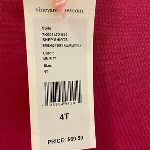 Vineyard Vines 4T Brushed Terry Relaxed Shep